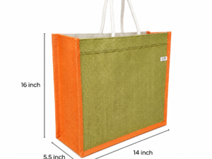 Classic Jute Bag with Cotton Handle