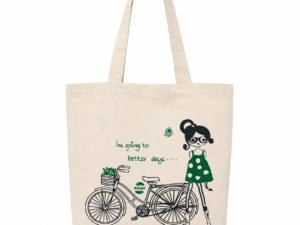 I Am Going to Better Days (Girl) Cotton Bag